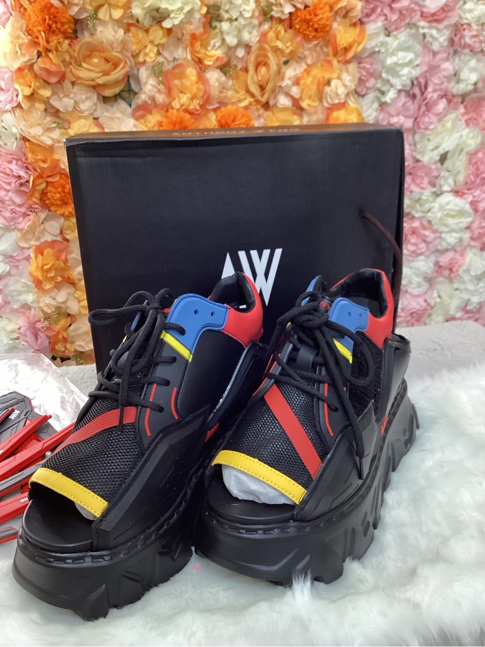 Gundam Wing Wedge Sneakers